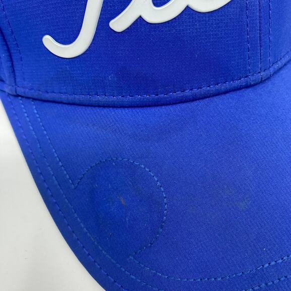 Titleist Blue White Templepatrick Golf Club Strapback One‎ Size Golf Hat - Picture 3 of 6